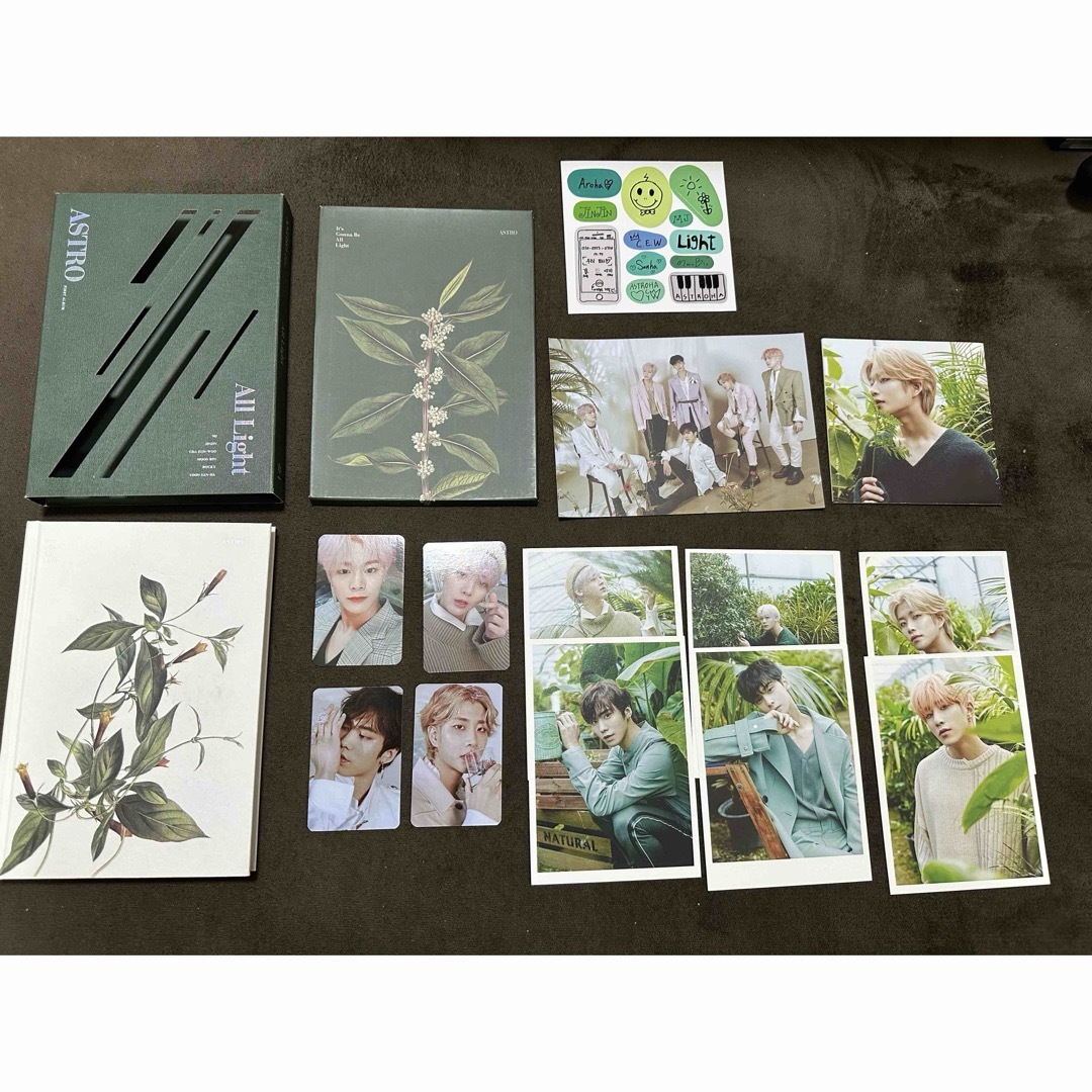 astro all light アルバム 全員 直筆 サイン ① 【公式通販】