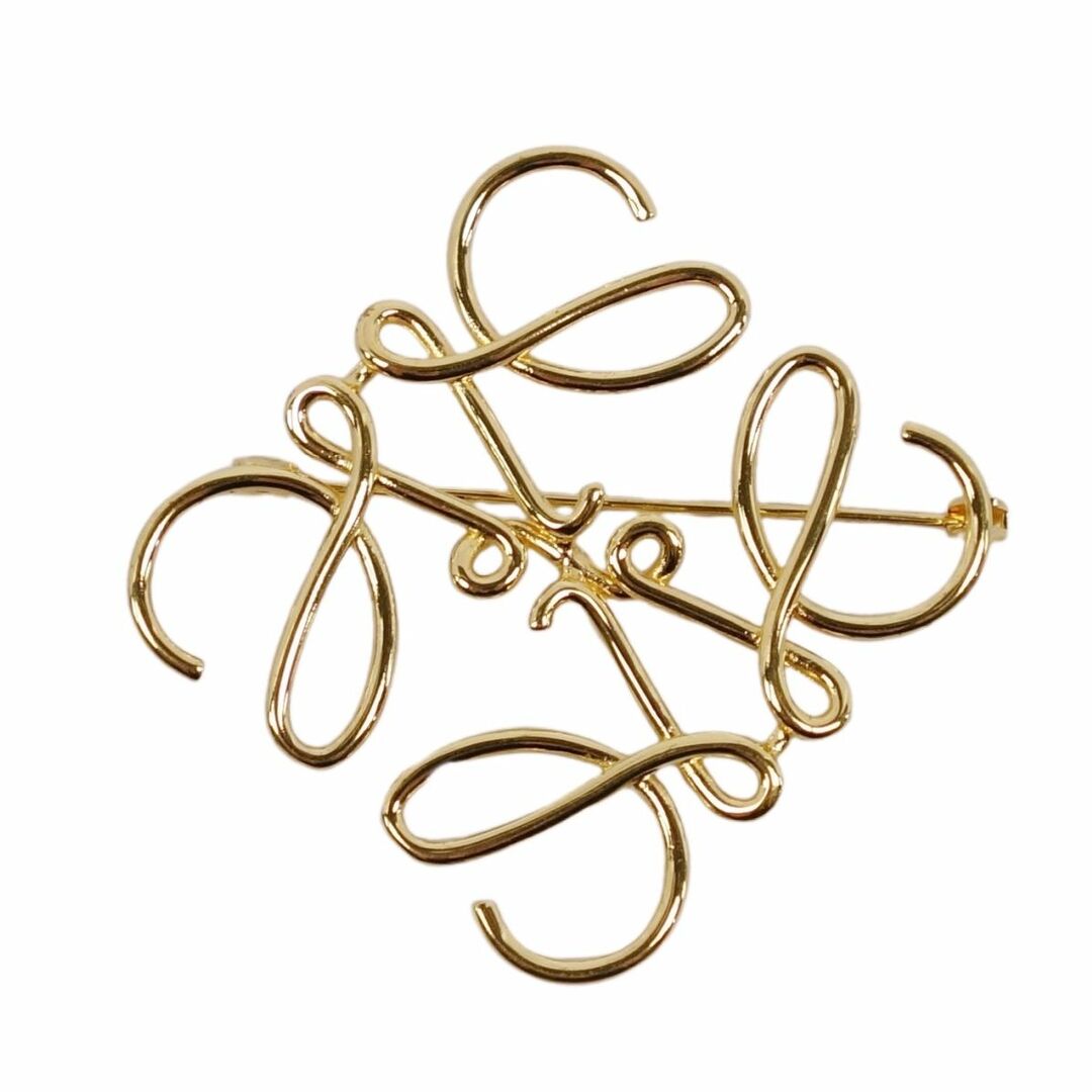 LOEWE - 美品 ロエベ LOEWE ブローチ ピンバッジ アナグラム