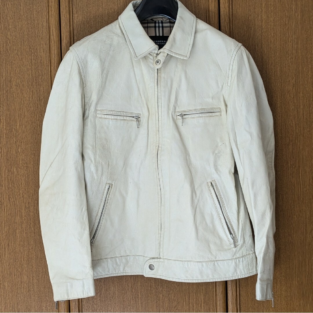 BURBERRY BLACK LABEL - バーバリーブラックレーベル ラムレザー