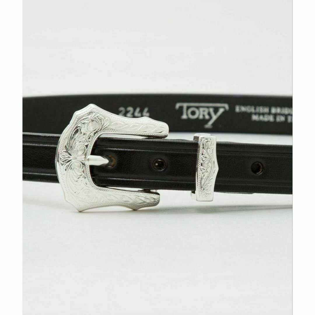 TORY LEATHER - TORY LEATHER WESTERN BELT 34 新品 タグ付き 黒の通販