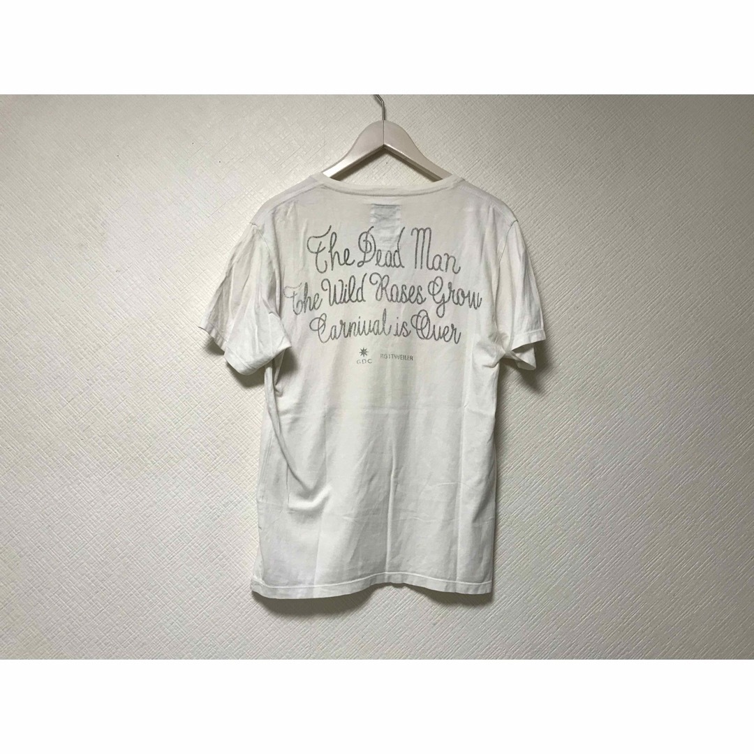 GDC - 本物ジーディーシーGDCロットワイラーROTTWEILER半袖Tシャツ白M