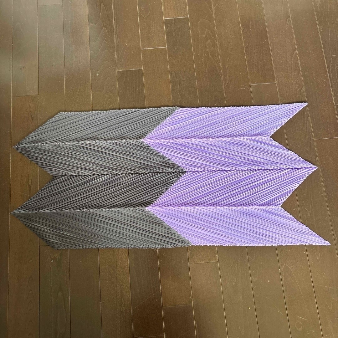 PLEATS PLEASE ISSEY MIYAKE - プリーツプリーズBICOLOR O SCARF 9月