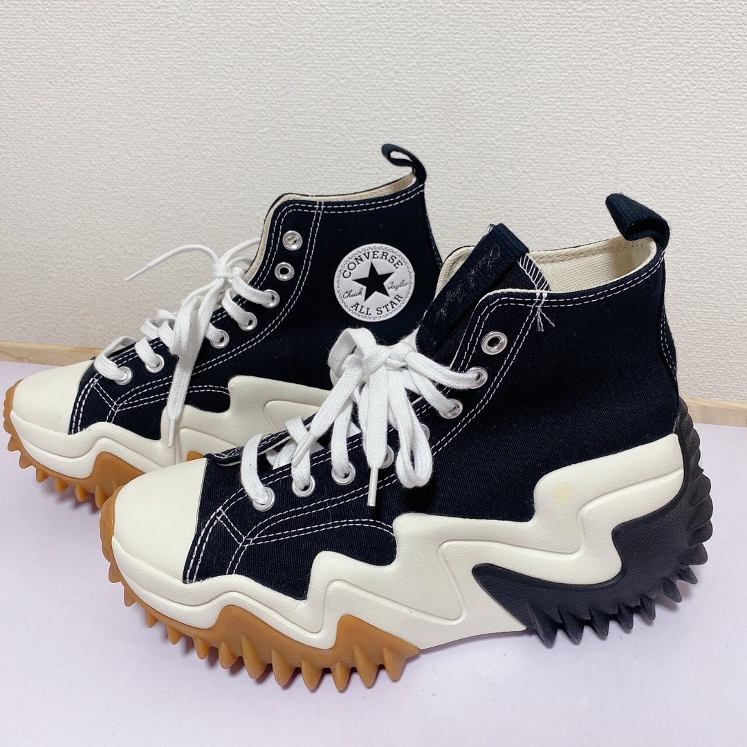 CONVERSE - 新品 韓国 コンバース converse 韓国限定 厚底スニーカー