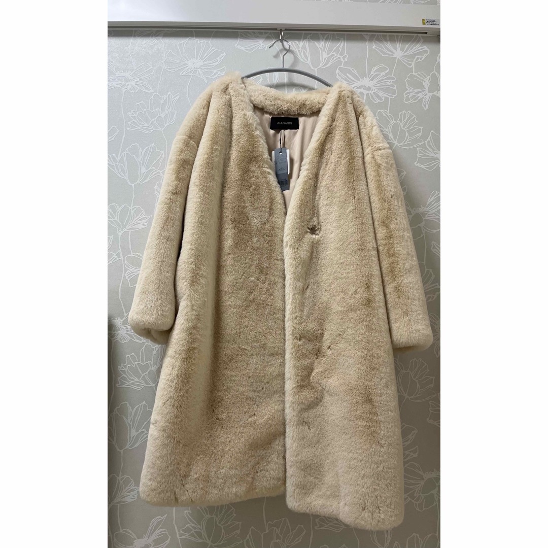 JEANASIS - JENASISファーコートの通販 by ルーナ's shop｜ジーナシス