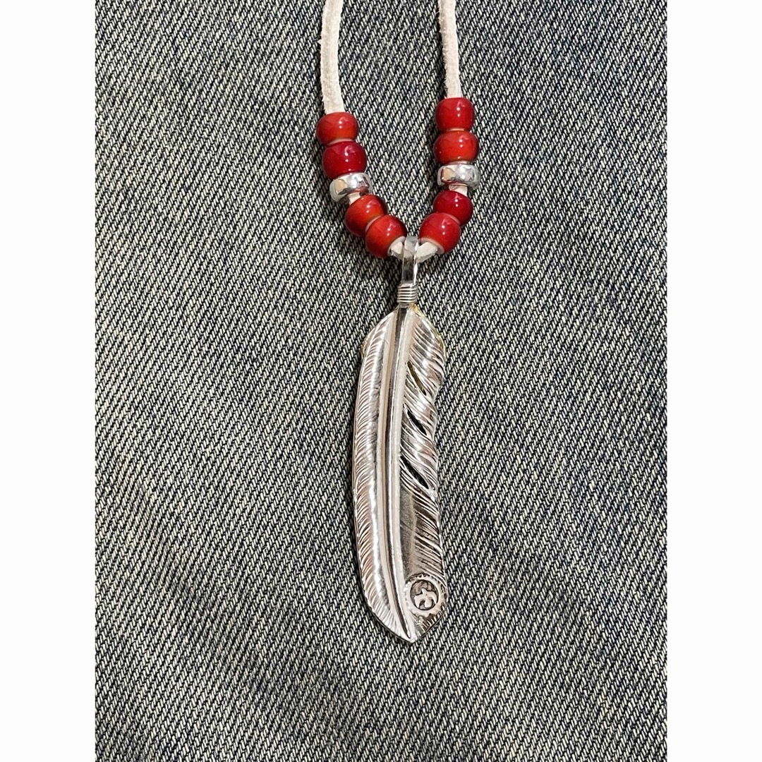 goro's - 【美品】goro's ゴローズ 特大フェザー 革紐セット キムタク