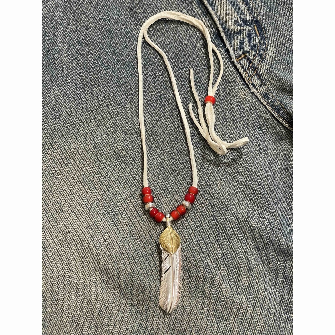 goro's - 【美品】goro's ゴローズ 特大フェザー 革紐セット キムタク