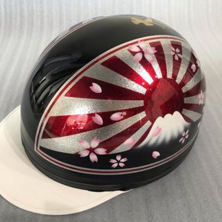 大和魂 富士日章 コルク半 ヘルメット 桜の通販 by paint｜ラクマ