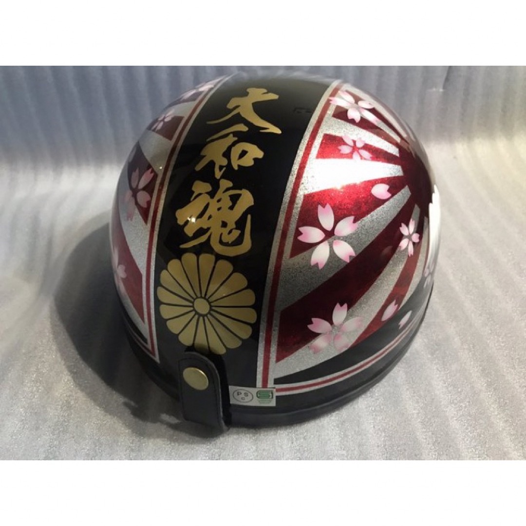 大和魂 富士日章 コルク半 ヘルメット 桜の通販 by paint｜ラクマ