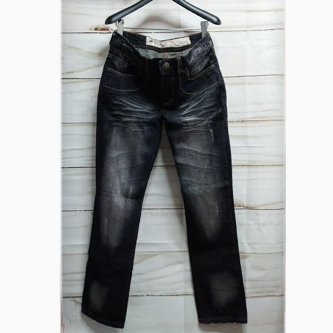 Buffalo - 【BUFFALO】ヴィンテージ加工 オイルウォッシュ デニム