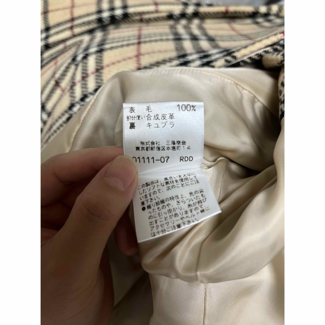 BURBERRY - 【希少】バーバリー チェック柄コートの通販 by may*shop
