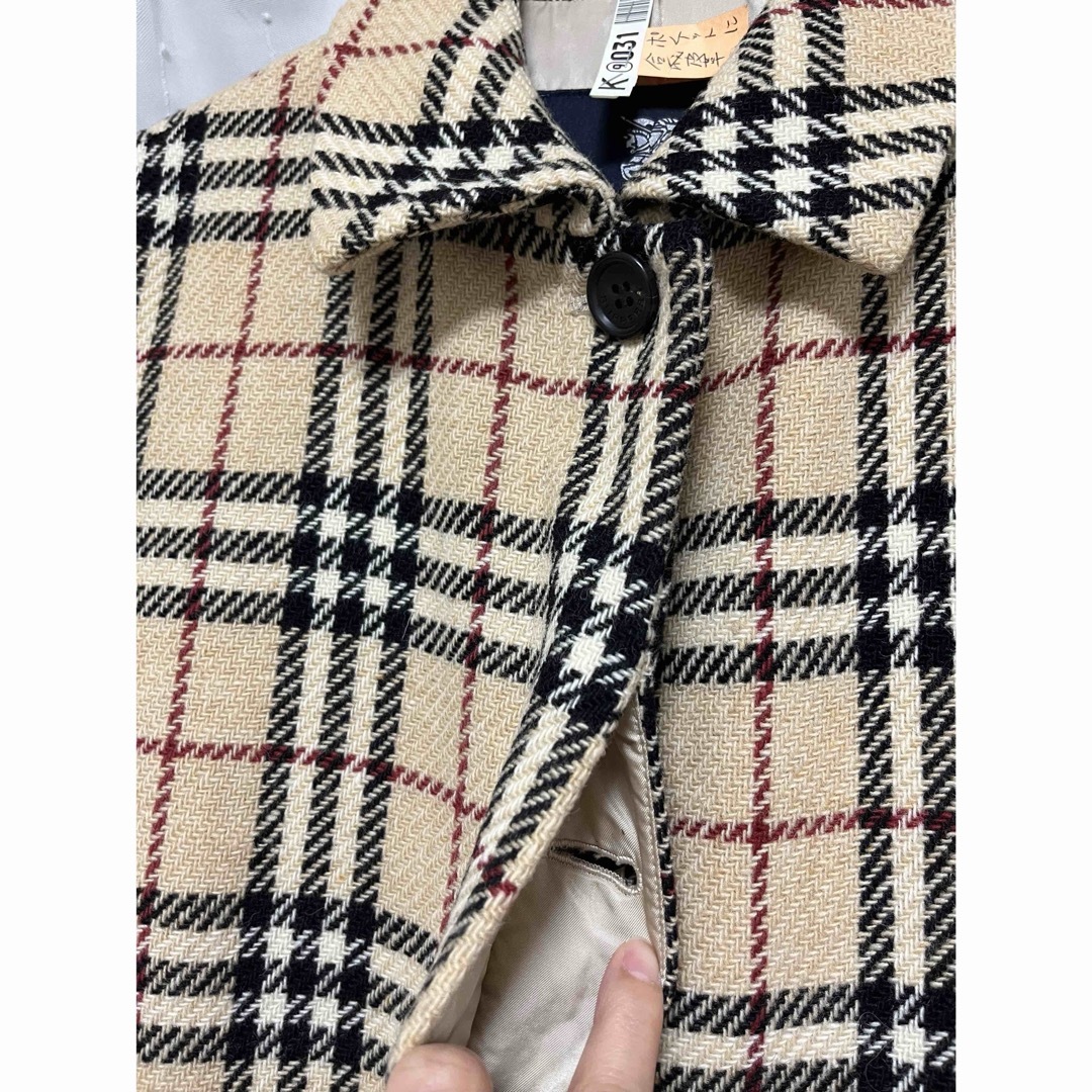 BURBERRY - 【希少】バーバリー チェック柄コートの通販 by may*shop