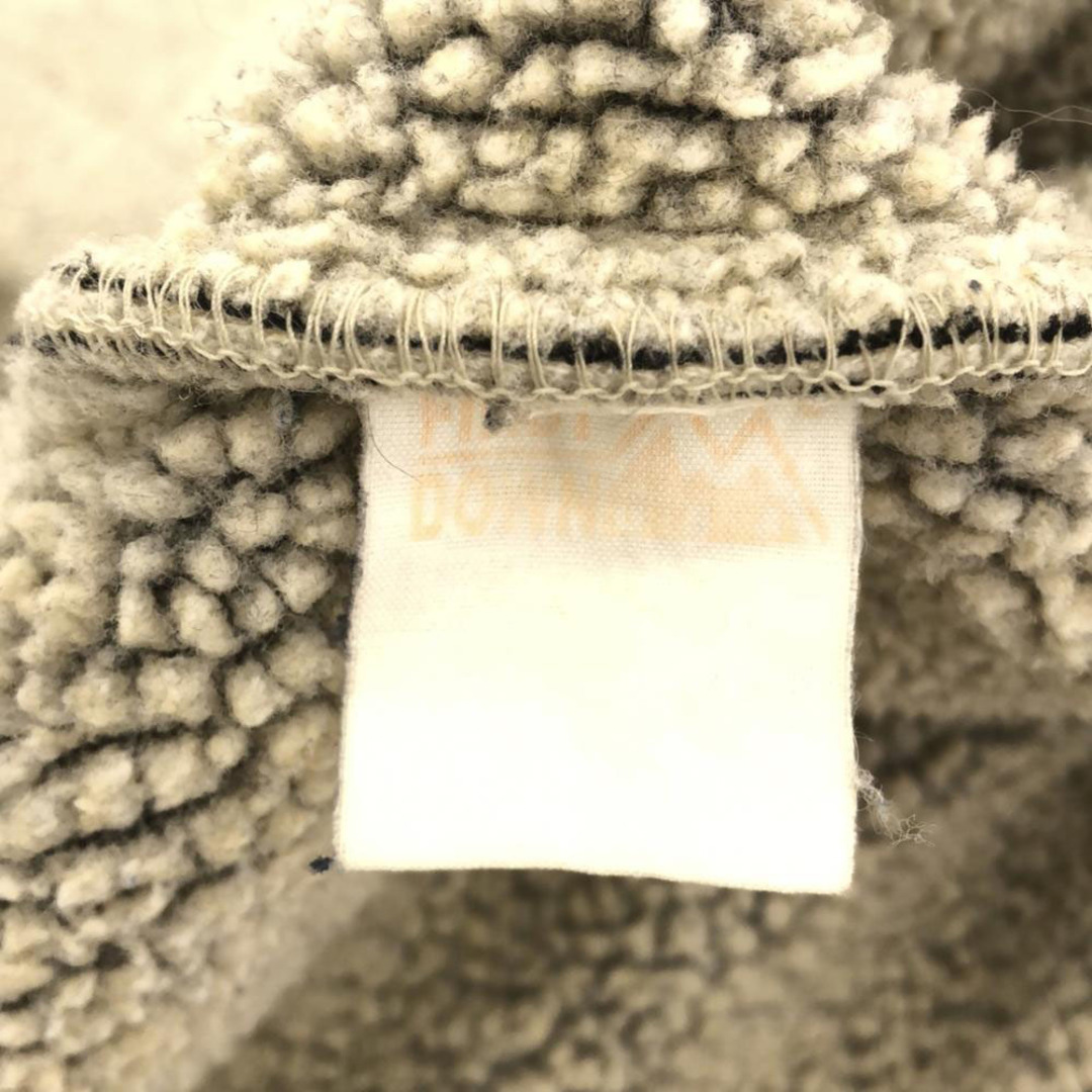 FIRST DOWN - ファーストダウン 90s オールド ロゴ刺繍 フリース