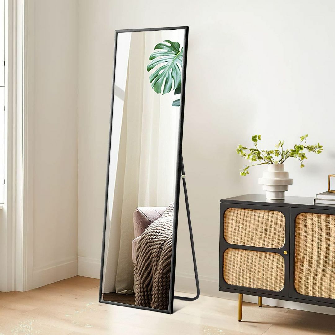 サイズ:144*32CM_色:ブラック】mirahope 全身ミラー 姿見鏡 の通販 by