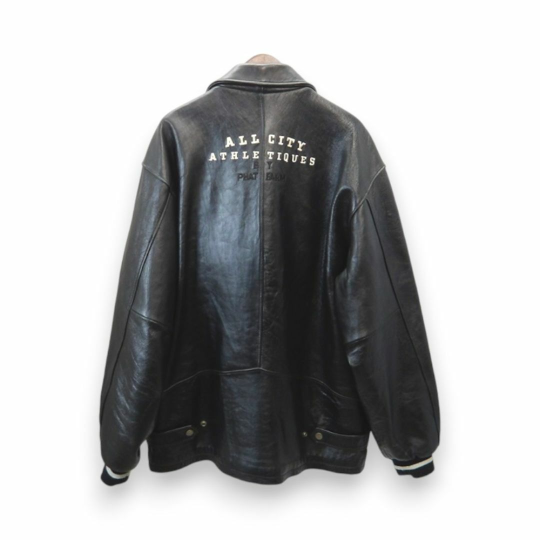 PHATFARM - PHATFARM 90s ALL LEATHER JACKET BLACK 3XLの通販 by