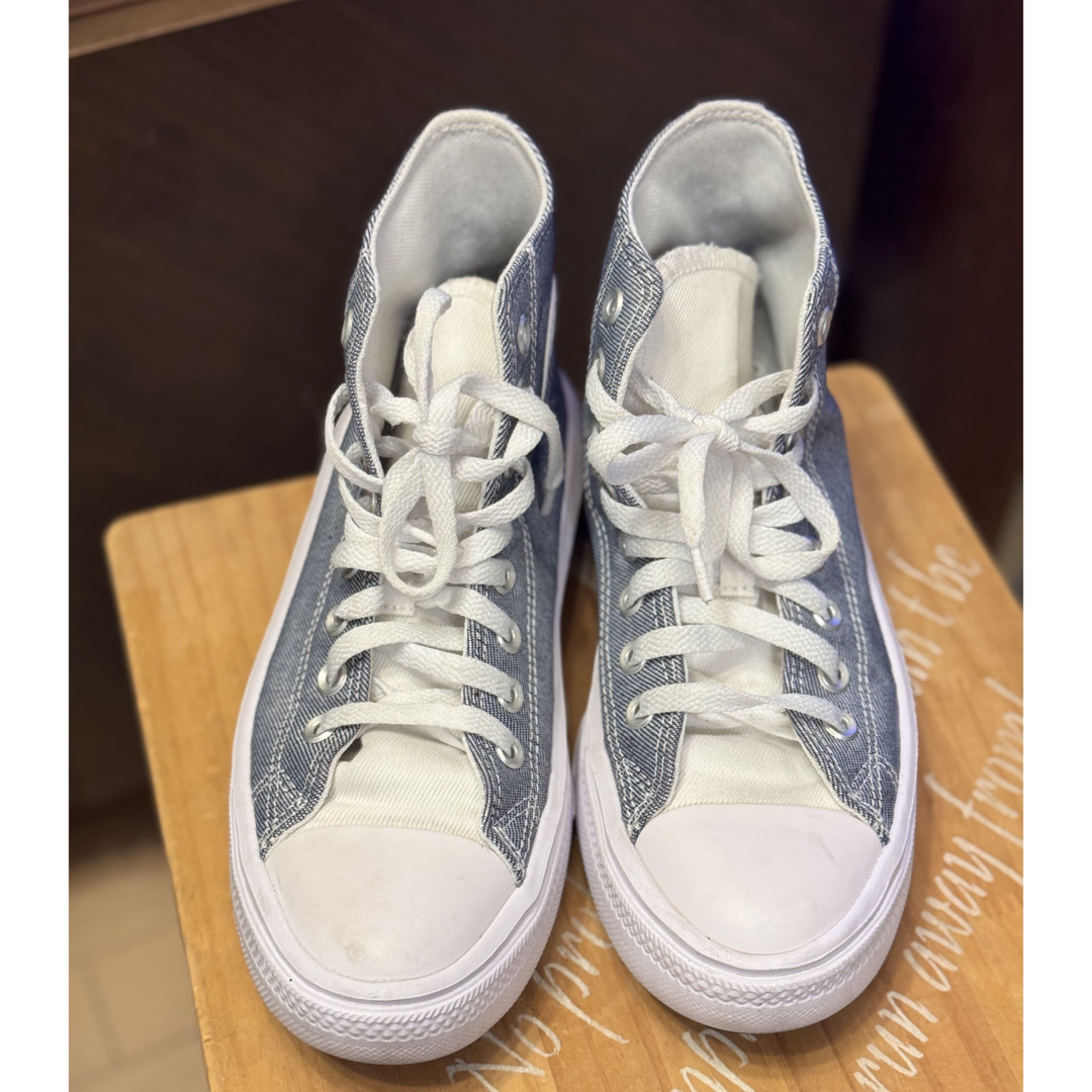 CHUCK TAYLOR - ○韓国 CONVERSE コンバース 厚底 ハイカット A05019C