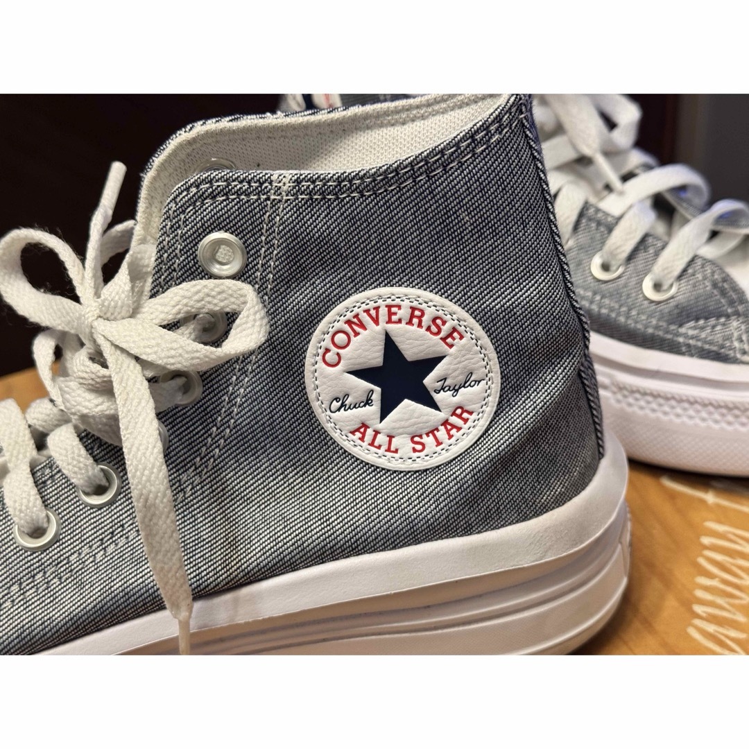 CHUCK TAYLOR - ○韓国 CONVERSE コンバース 厚底 ハイカット A05019C