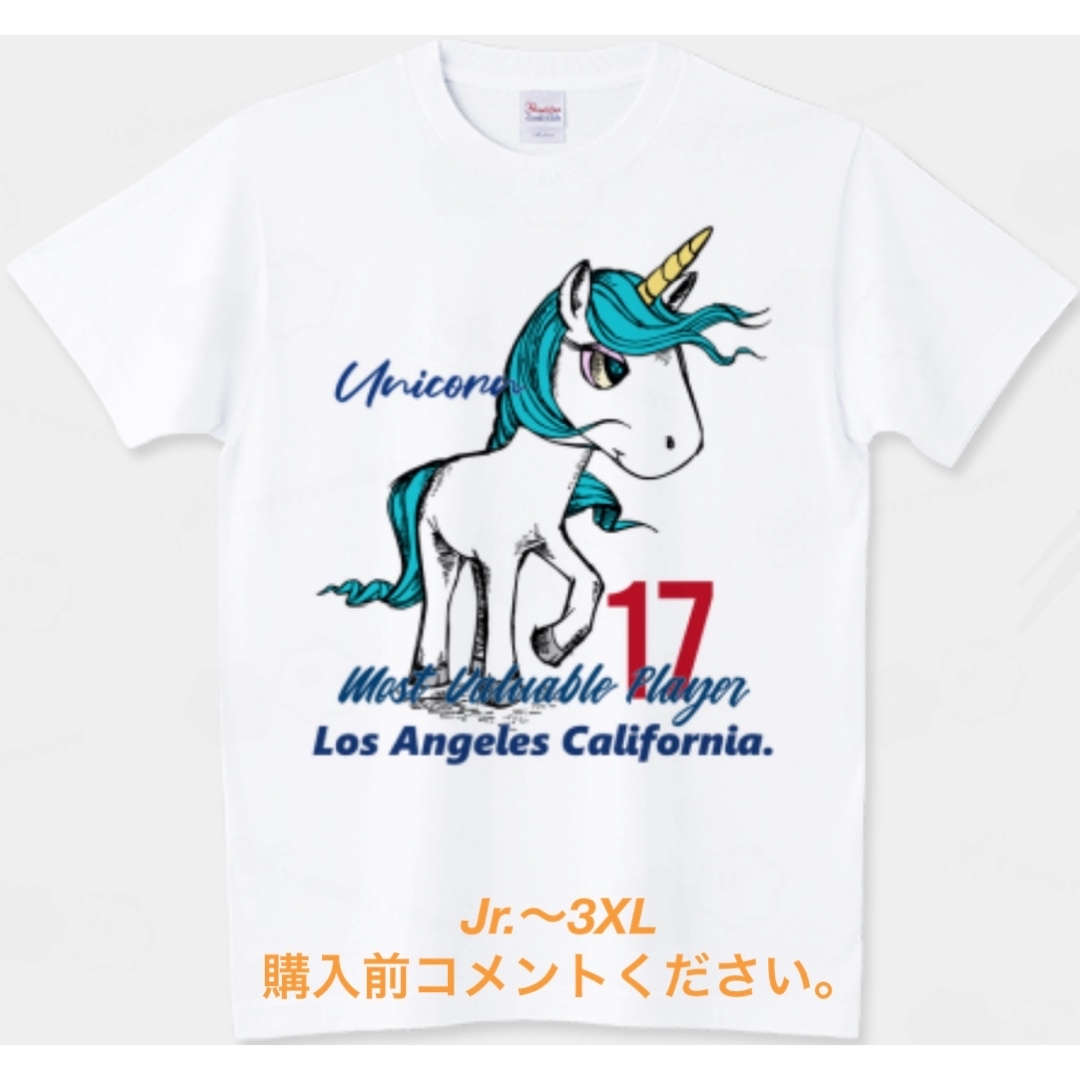 Printstar - 大谷翔平 Tシャツ ユニコーン デコピン ロサンゼルス