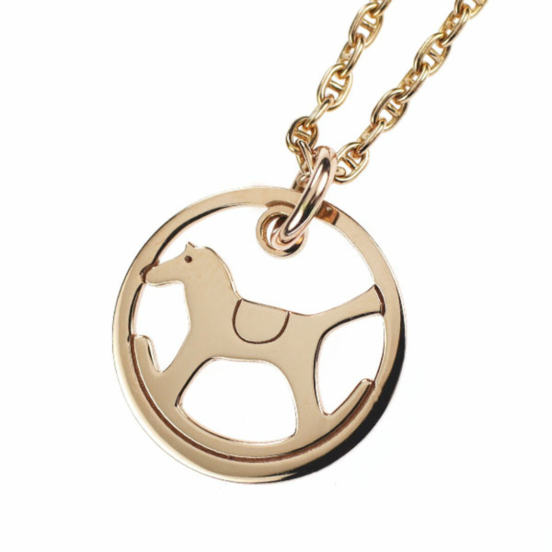 エルメス ダダ ネックレストップ 750PG K18 ペンダントジュエリー