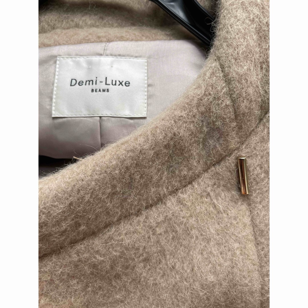 Demi-Luxe BEAMS - デミルクスビームス ベージュ ロング コート モヘア