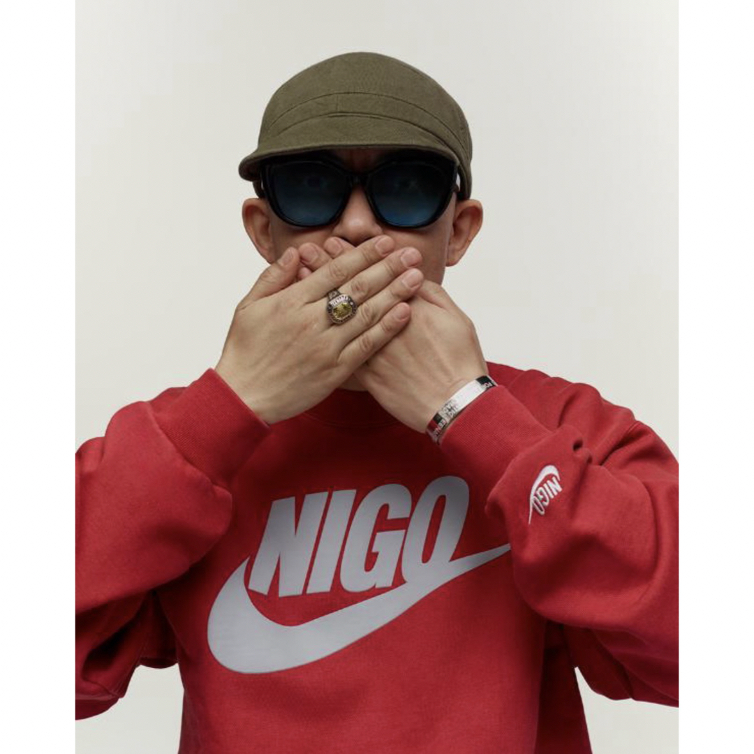 HUMAN MADE - 『NIKE × NIGO』 フリース クルーネック スウェット XL