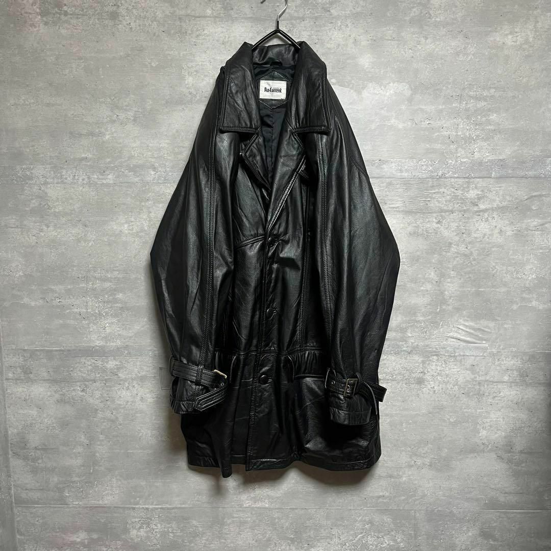 VINTAGE - No.1264 VINTAGE 古着 レザージャケット 牛革 本革 ハーフ