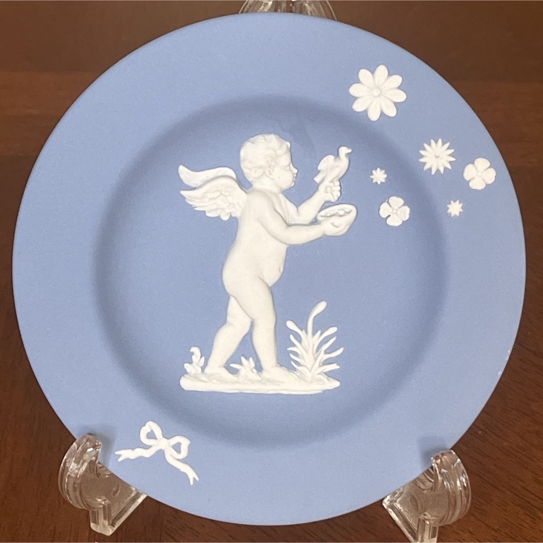 WEDGWOOD - 【レア美品】ウェッジウッド☆ジャスパー☆エンジェル
