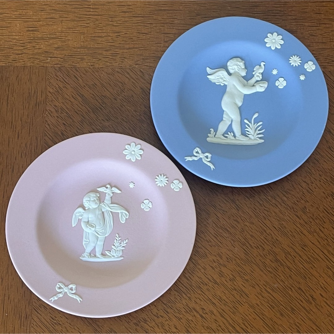 WEDGWOOD - 【レア美品】ウェッジウッド☆ジャスパー☆エンジェル
