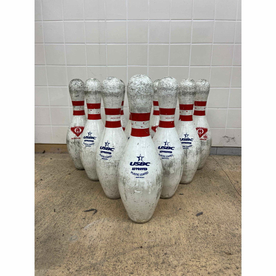 ボウリングピン10本セットの通販 by brooklyn's shop｜ラクマ