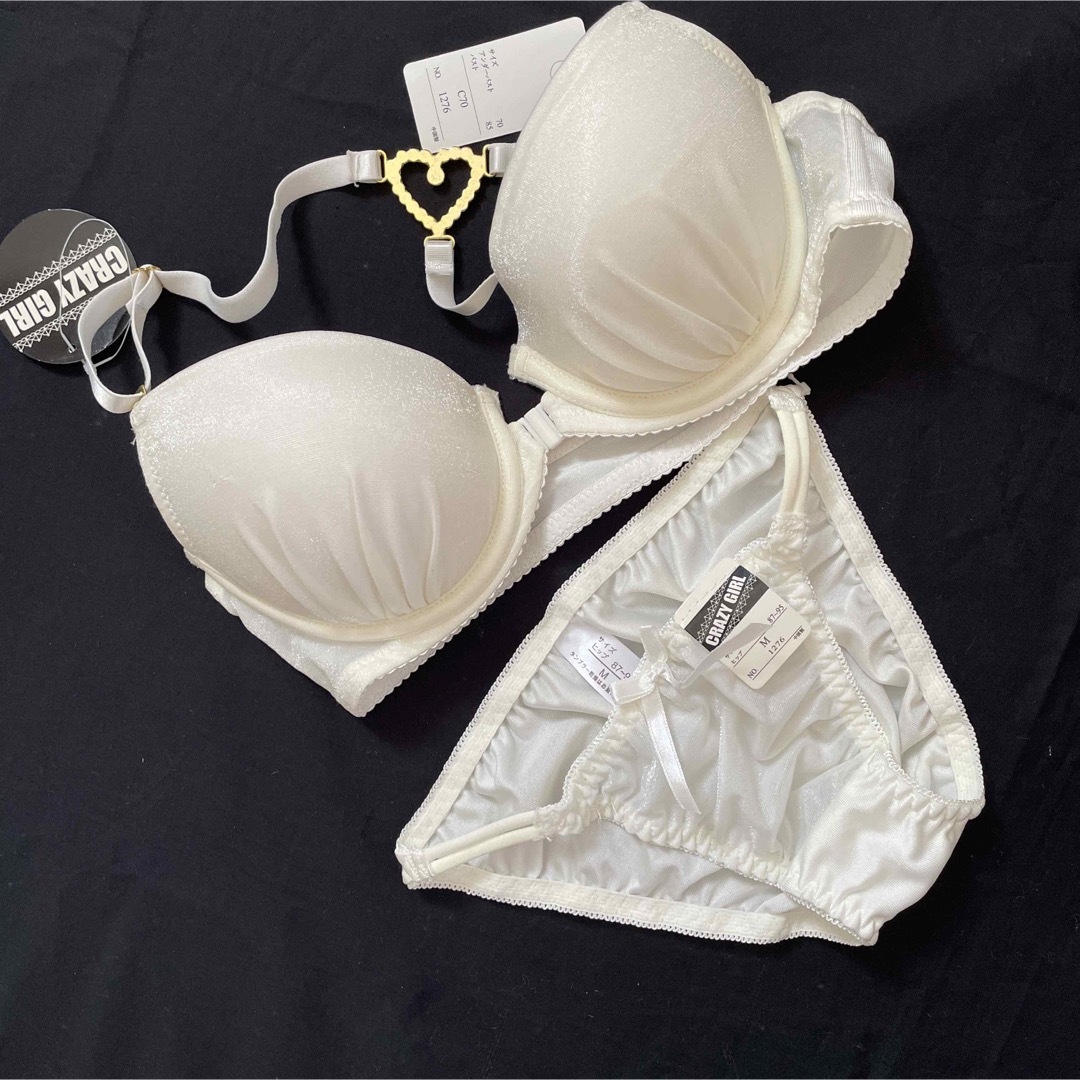 新品未使用◇C70 ブラジャー&ショーツセットアップ 2組 Sexy系魅せブラ