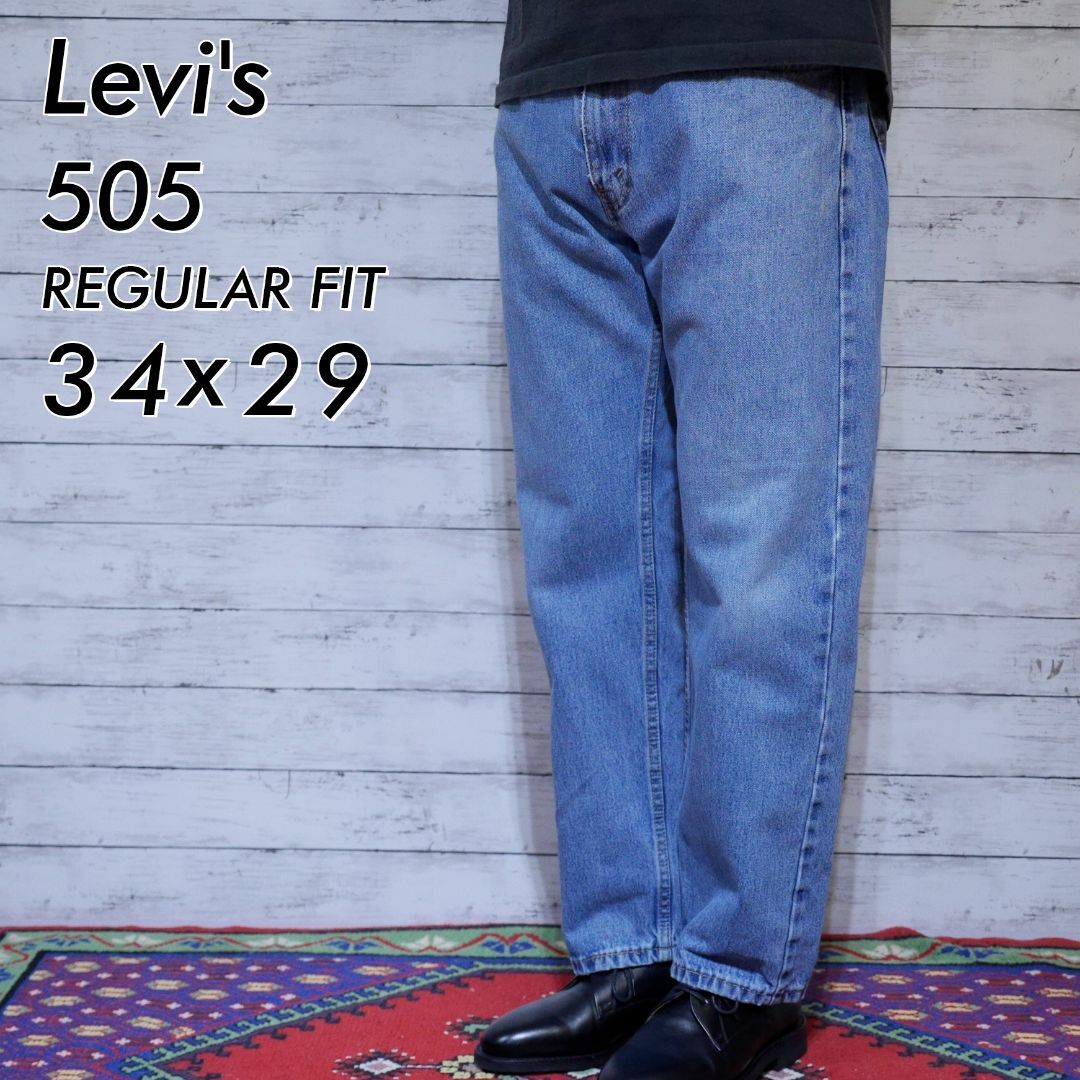 Levi's - リーバイス Levi's 505 W34 L29 デニムパンツ ゴールデン
