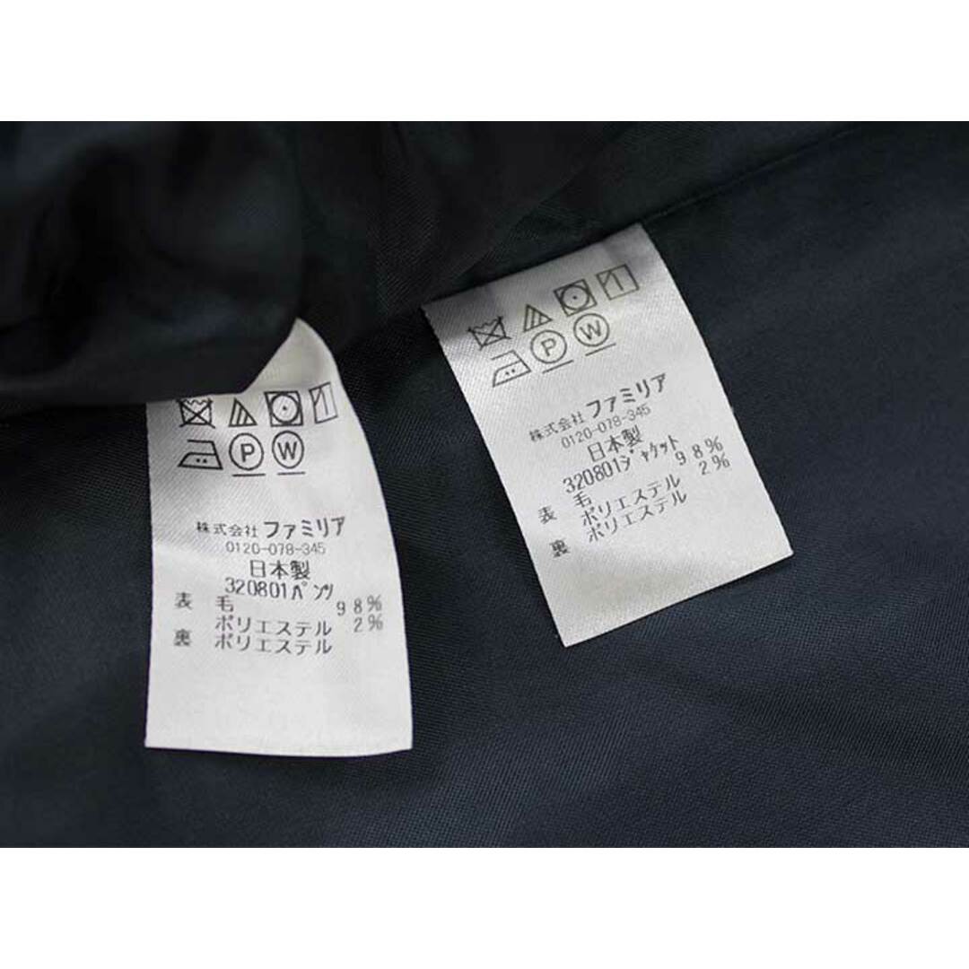 familiar - 【新入荷!】▽ファミリア/familiar▽120cm スーツ 濃紺