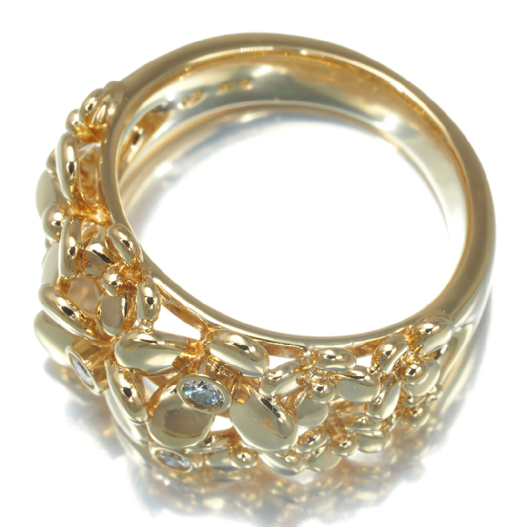 TASAKI - TASAKI タサキ リング ダイヤ ダイヤモンド 0.08ct フラワー