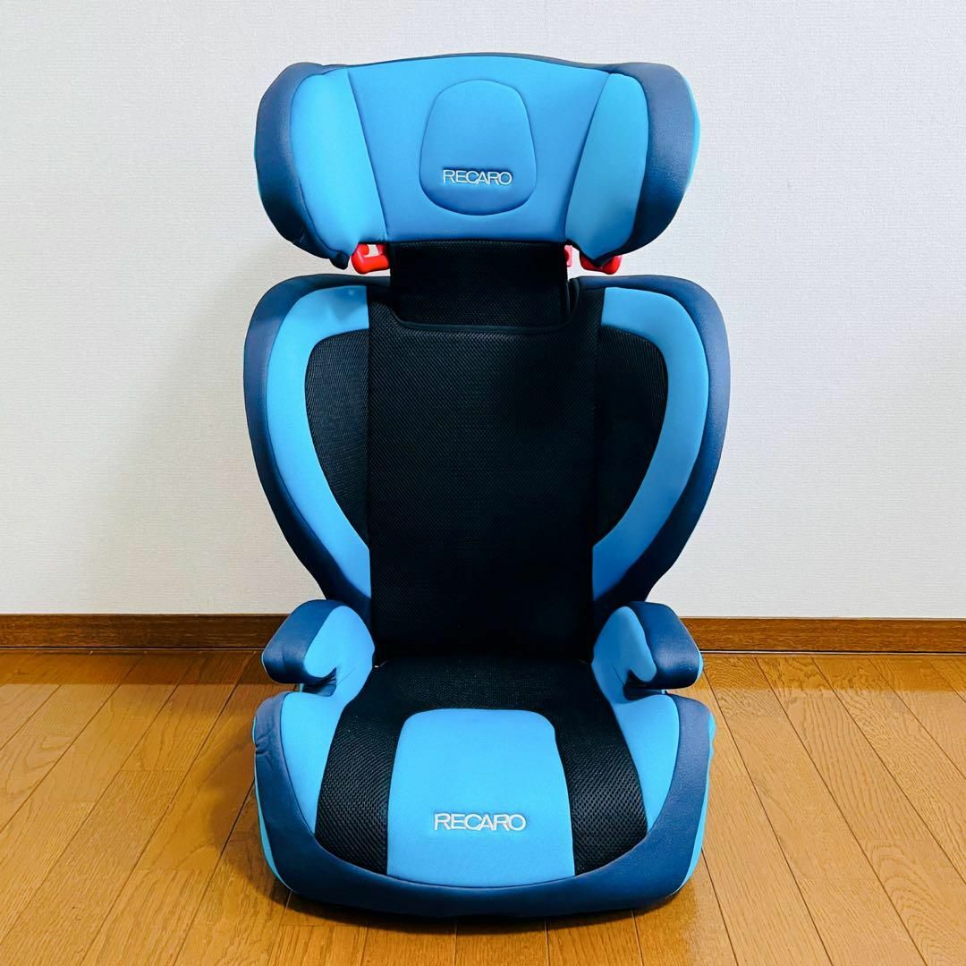 RECARO J3 美品✨ジュニアシート 限定色 ヨーロピアンブルー レカロ