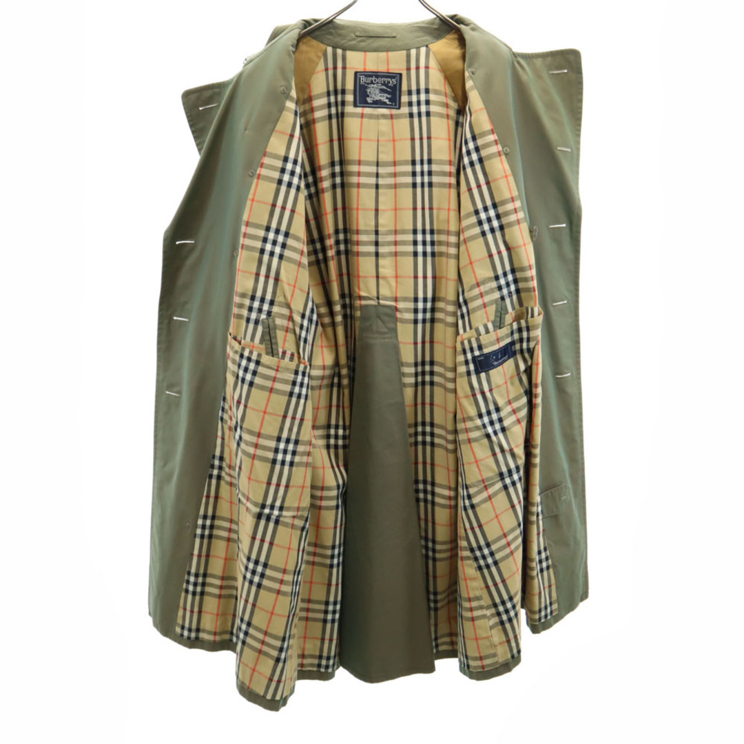 Burberrysバーバリーズメンズノバチエツク カーキ色ヴィンテージ