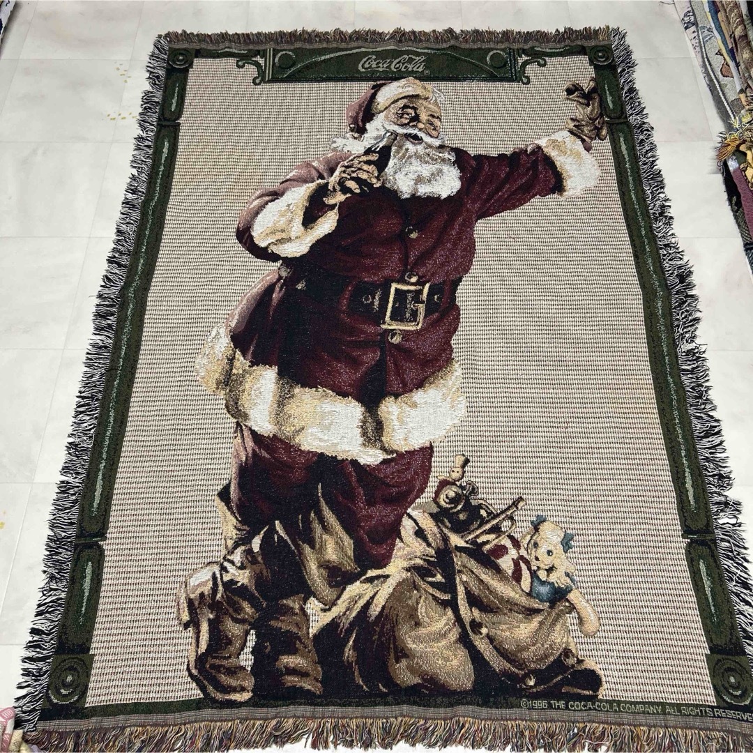 サンタクロース マルチカバー クリスマス サンタクロース マルチカバー