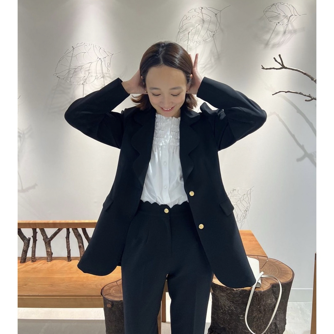 ロージーモンスターceremony scallop jacket