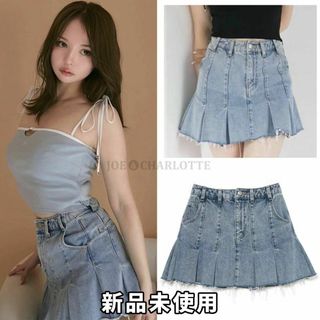 Bubbles - アンドマリー Andmary Amy denim mini skirt Mの通販 by じ