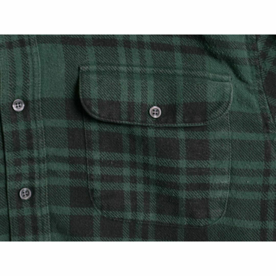 90s OLD GAP チェック ヘビー フランネル シャツ メンズ L / 90年代