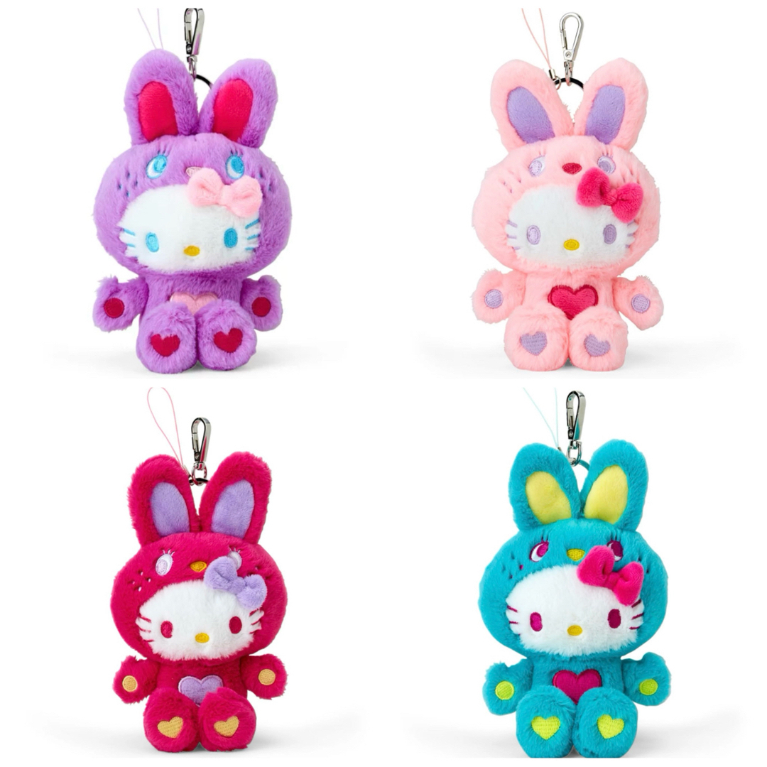 店舗限定品】アベイル キティちゃん 限定 完売 うさぎ マスコットの