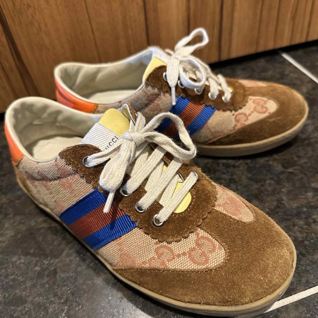 GUCCI - GUCCI グッチ スニーカー キッズ 20.6cmの通販 by