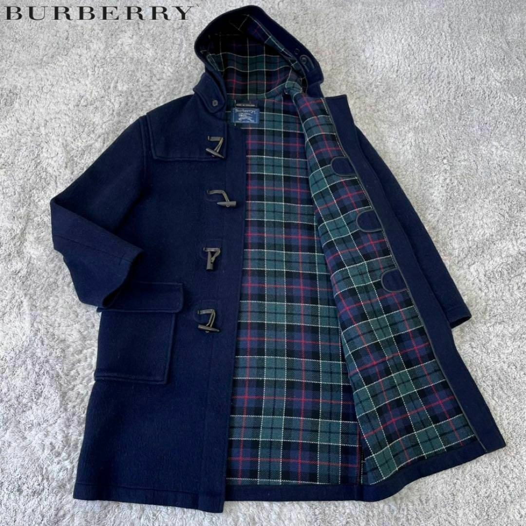 90's Burberry BLUE LABEL ノバチェック ロングダッフル 【公式通販】