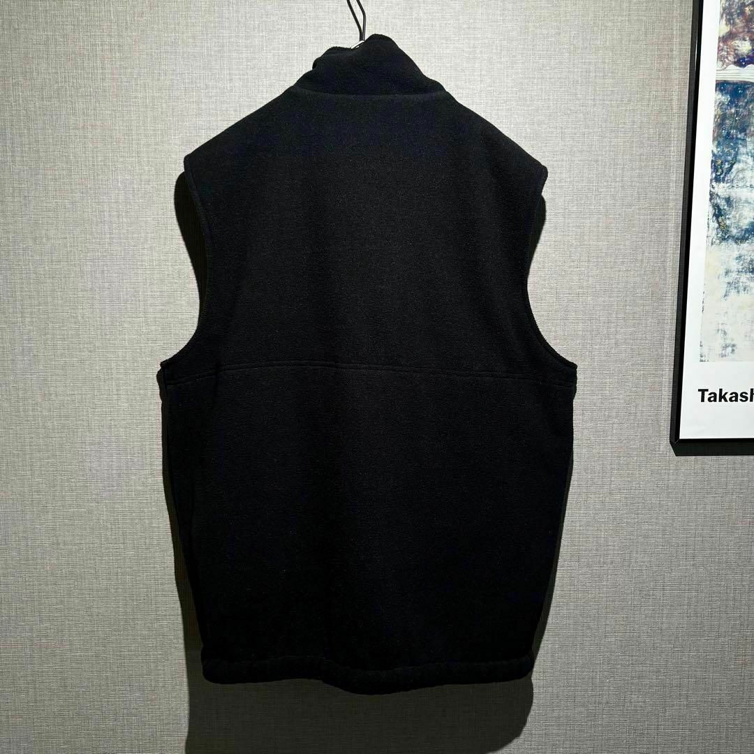 極美品 700fillリバーシブル フリース ベスト ブラックの通販 by