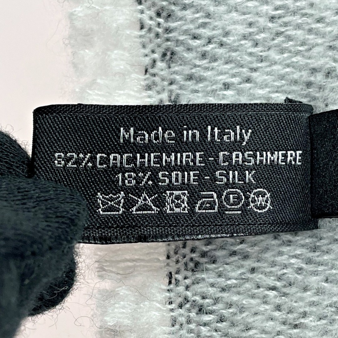 CHANEL - CHANEL シャネル ストール グレー ココマーク カシミヤ82