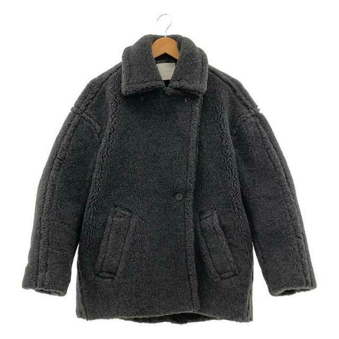 CINOH - CINOH / チノ | CI BOA COCOON COAT ボアコート | 38 | グレー