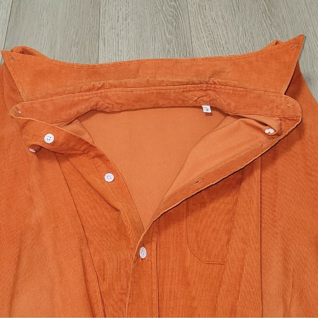 HERMES - HERMES シャツ オレンジ size38の通販 by poko's shop