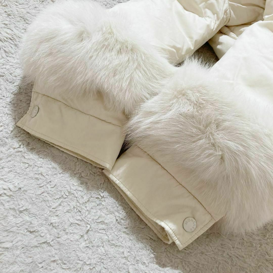 MONCLER - 【極美品】MONCLER FRAIE ダウンジャケット アイボリー