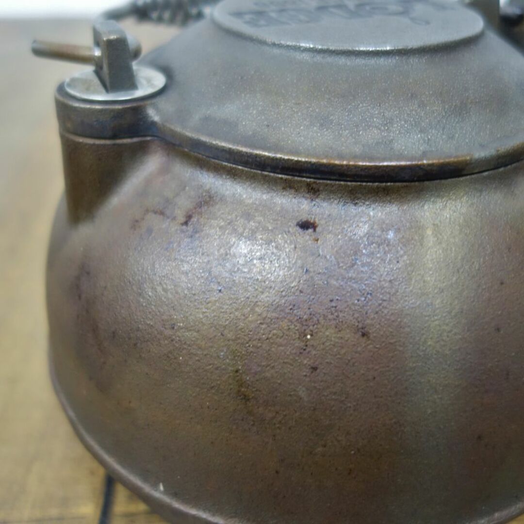 ロッジ LODGE 廃盤 ビンテージ ティーケトル 2TK2 鉄 鋳物 やかん