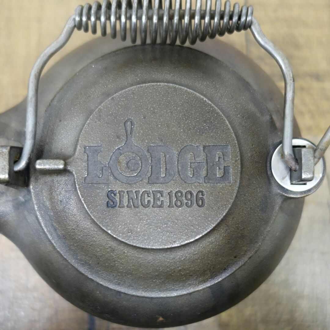 ロッジ LODGE 廃盤 ビンテージ ティーケトル 2TK2 鉄 鋳物 やかん