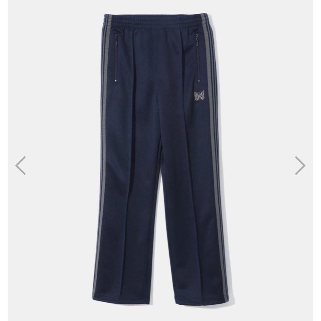 Needles - needles 21aw トラックパンツ ナロー ネイビー コムドット