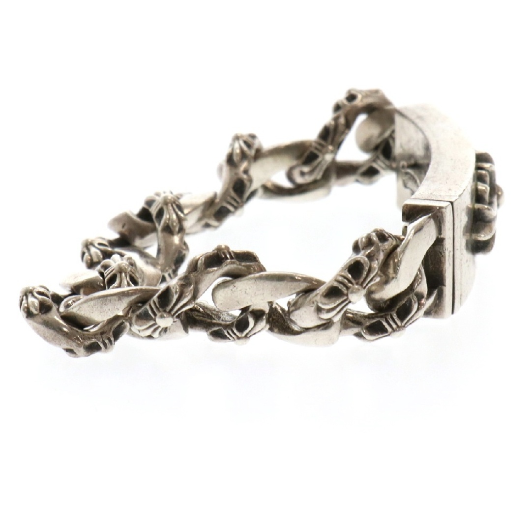 ダブルIDブレスレットフローラルダガー シルバー CHROME HEARTS クロム